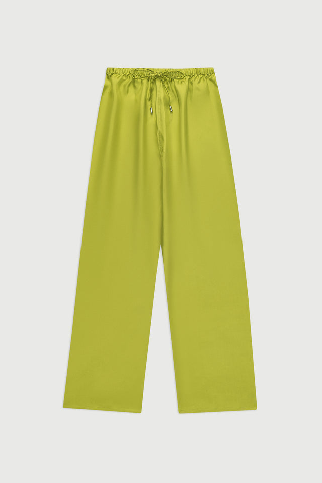 The Drawstring Pant, Silk Twill
